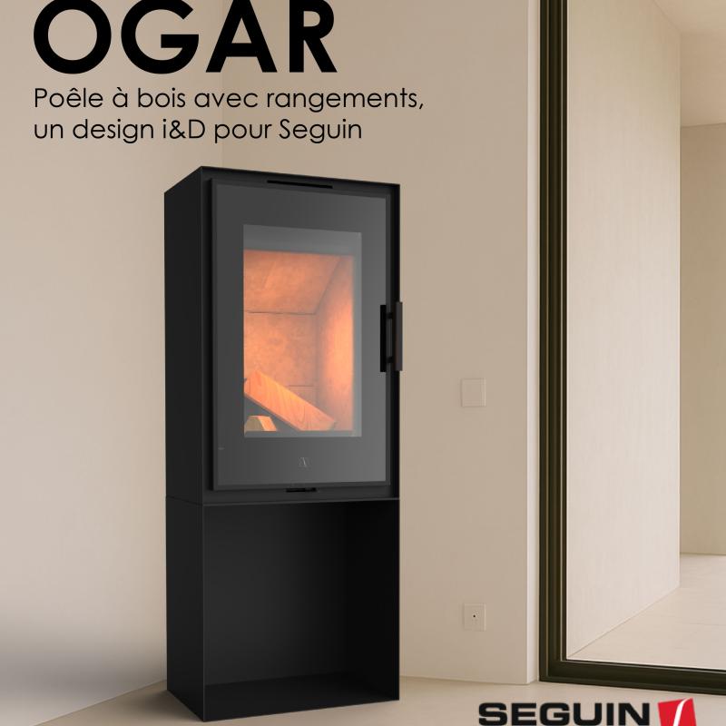 Design du poêle Ogar
