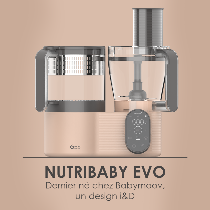Nutribaby Evolution™, le Nutribaby le plus optimisé de la gamme Babymoov.