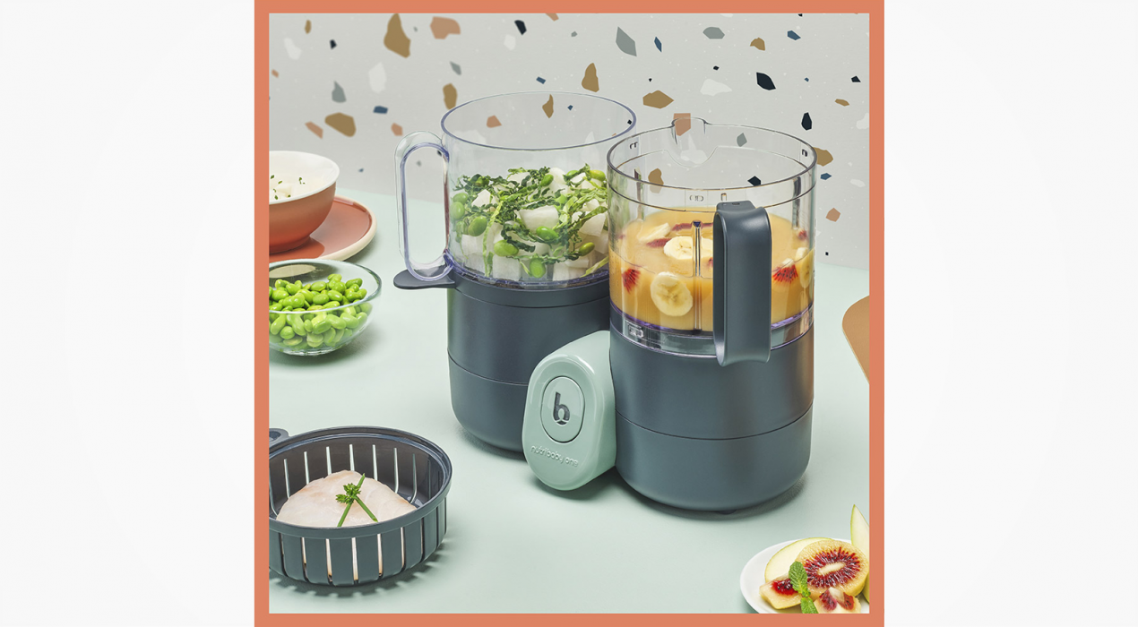 l'agence i&D a réalisé le design produit du robot cuiseur Nutribaby One - Babymoov