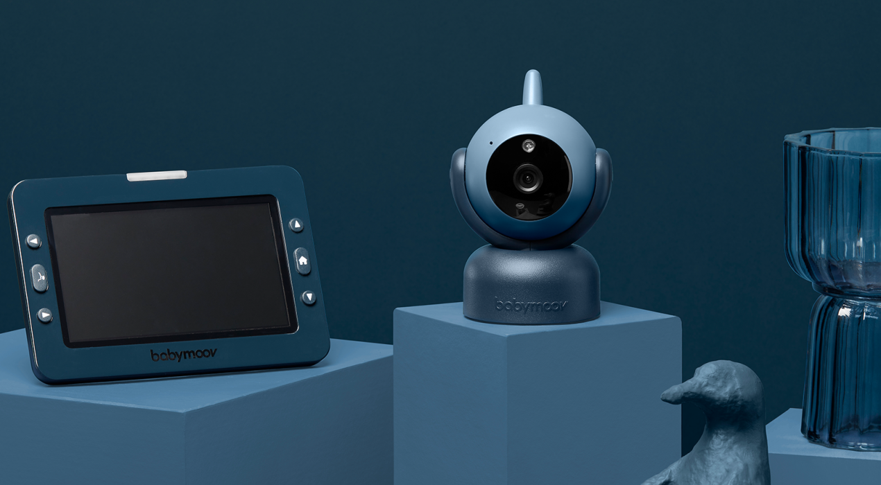 un babyphone vidéo imaginé par i&D pour être rassurant et fonctionnel - Babymoov