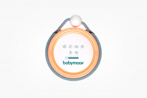 Dreamy Veilleuse Evolutive, un design proposé par l'agence de design i&D - Babymoov