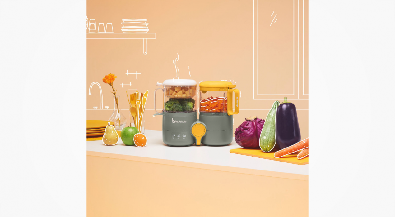 B.EASY, product design of a childcare cooking robot by i&D - Badabulle