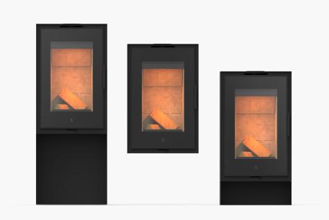 i&D, industrial design agency designed the Ogar wood burner - Seguin