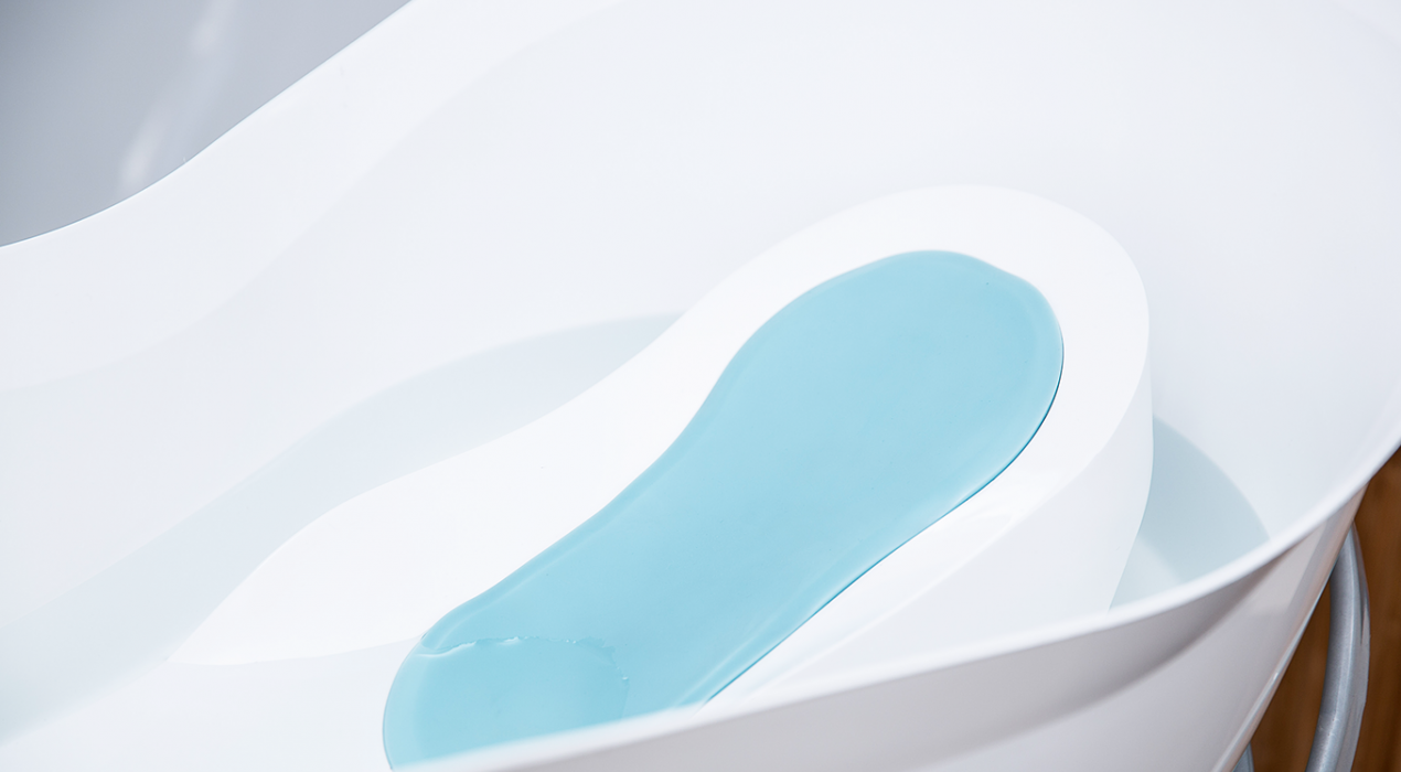 Aquasoft, transat de bain dessiné par l'équipe design i&D - Babymoov