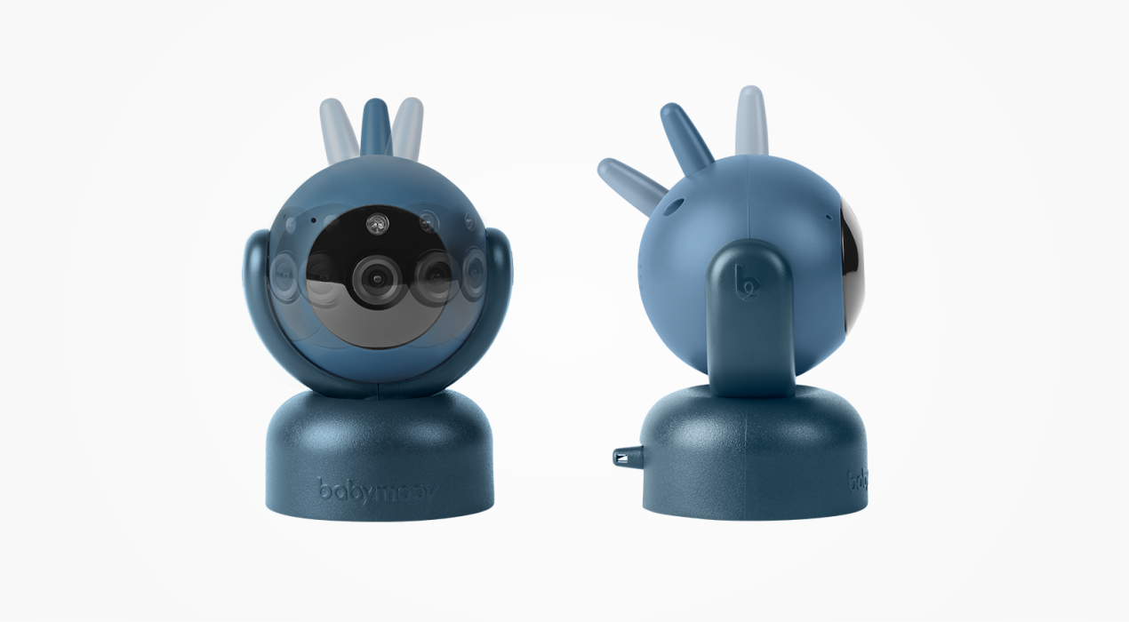 un babyphone vidéo imaginé par i&D pour être rassurant et fonctionnel - Babymoov