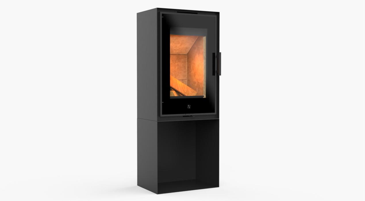 i&D, industrial design agency designed the Ogar wood burner - Seguin