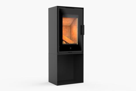 i&D, industrial design agency designed the Ogar wood burner - Seguin