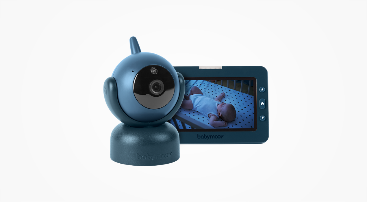 un babyphone vidéo imaginé par i&D pour être rassurant et fonctionnel - Babymoov