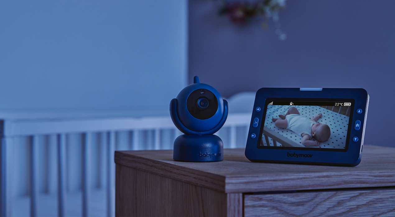 un babyphone vidéo imaginé par i&D pour être rassurant et fonctionnel - Babymoov