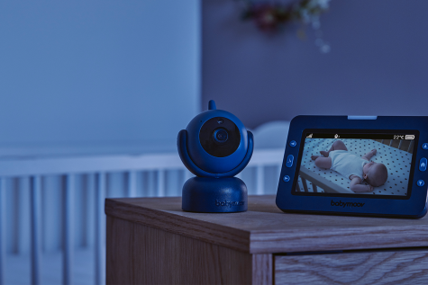 un babyphone vidéo imaginé par i&D pour être rassurant et fonctionnel - Babymoov